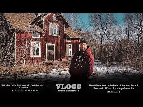 ALLA intäkter till Ukraina - VLOGG - Hittar ett ödehus från en känd Svensk film med allt kvarlämnat.