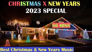 🎄CHRISTMAS & 🎇NEW YEARS 2023 SPECIAL: Night Drive with Best Christmas & New Years Music