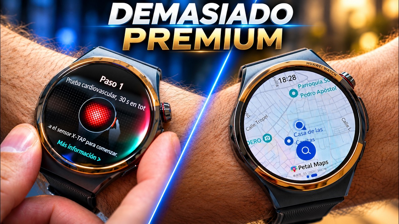Este SMARTWATCH TIENE algo que OTROS QUIEREN y es TOP