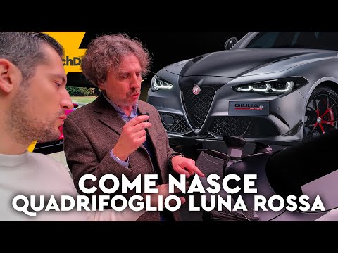 ALFA GIULIA QUADRIFOGLIO LUNA ROSSA | Let's understand it with Alessandro Maccolini