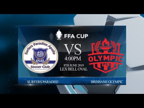 2019 Westfield FFA Cup Rd 7 - Surfers Paradise vs Olympic FC (1-2)