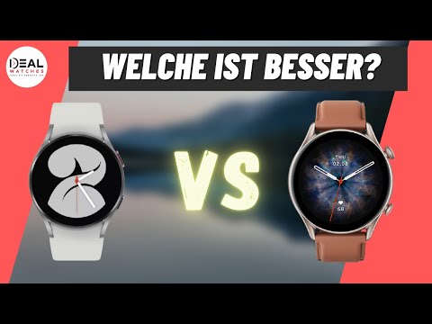 Amazfit GTR 3 Pro vs Galaxy Watch 4  ➡️ Welche lohnt sich mehr?