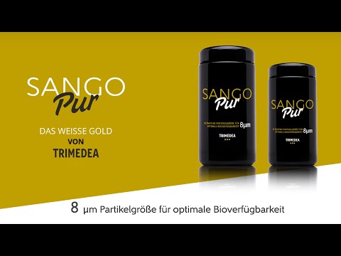 Sango Pur - Meereskoralle einzigartig in 8μm Partikelgröße (ca. 500% kleiner als andere Produkte)!
