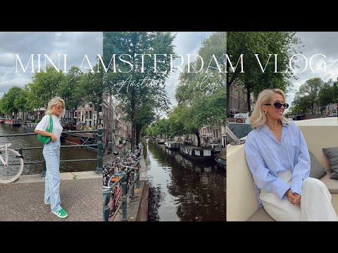 MINI AMSTERDAM TRIP VLOG! | COME TO AMSTERDAM WITH ME! | India Moon