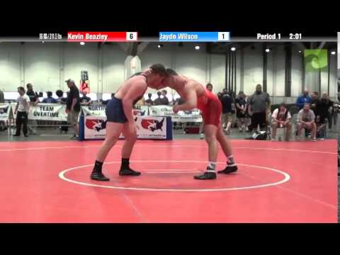 Men 96 KG / 211.5 lbs - Kevin Beazley vs. Jaydn Wilson