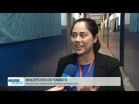 Riscos do tabagismo jovens recebem orientações em palestras