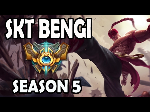 SKT T1 Bengi Lee Sin vs Fiddlesticks Jungle Ranked Challenger Korea