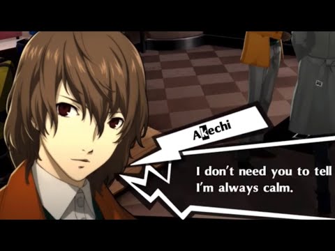 akechi is always calm