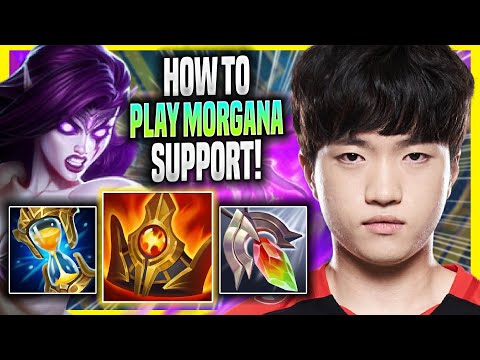 LEARN HOW TO PLAY MORGANA SUPPORT LIKE A PRO! - T1 Keria Plays Morgana SUPPORT vs Rakan!
