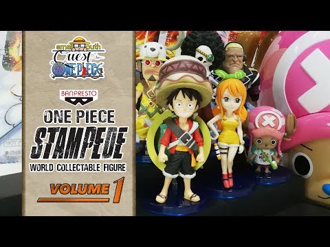 Unboxing One Piece Stampede WCF Vol.1 (Complete Set) | Quest for One Piece