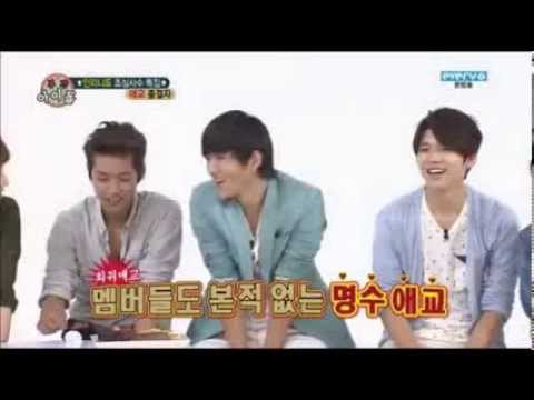 INFINITE L doing aegyo in Weekly Idol cut [130807]