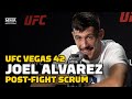 Joel Alvarez Says Islam Makhachev Tweeting Him Is ‘One Of Coolest Things’ To Happen | UFC Vegas 42