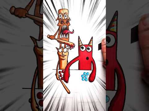 😅TUN TUN TUN Sahur returns candy #papercraft #gartenofbanban #toonymoonyart #tuntuntunsahur