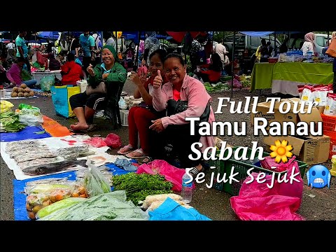 Sabah Tamu Ranau Full Tour💖Setiap hari Sabtu🤩One of the best local markets in Sabah✌️