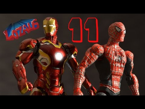 SPIDERMAN STOP MOTION Action Video PART 11