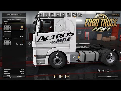 ETS2 1.36 Mercedes Actros MP3 Reworked v3.1 + ALL DLC´s ready