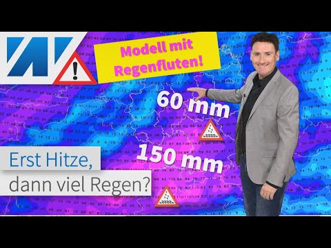Neue Sturzfluten nach Hitze und Dürre! Hurra, Wettermodell mit Hoffnung auf Nässe und Abkühlung!