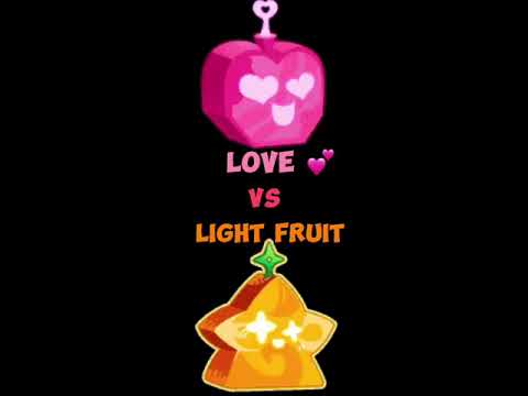 LOVE VS LIGHT FRUIT ( Roblox Blox Fruits Version )