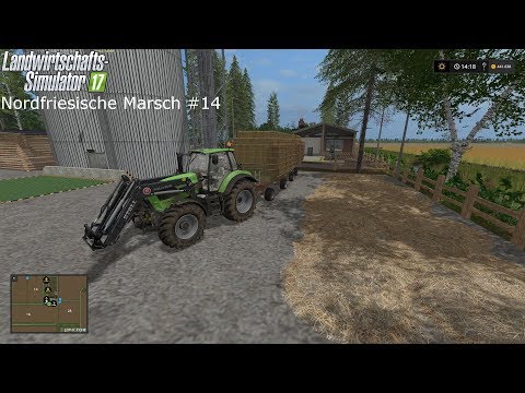 LS17: Nordfriesische Marsch 4fach Map #14 - Stroh zur Pelletsfabrik - deutsch