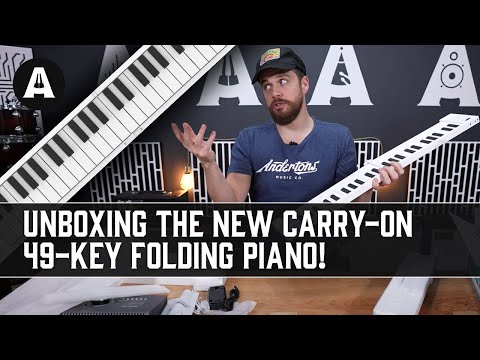 Обзор раскладного пианино Carry-on Folding Piano 49