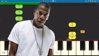 Jay Z - Big Pimpin&#39; - Piano Tutorial