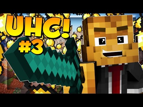 HUGE 6 PERSON BATTLE - Minecraft Ultra Hardcore (UHC) #3 Season 8 - w/ Landon | JeromeASF
