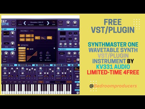 SynthMaster One - Wavetable Synth VST/Plugin Instrument by KV331 Audio (Limited-Time 4FREE)
