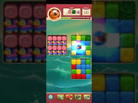 Toon Blast Level 1896 No Boosters Series