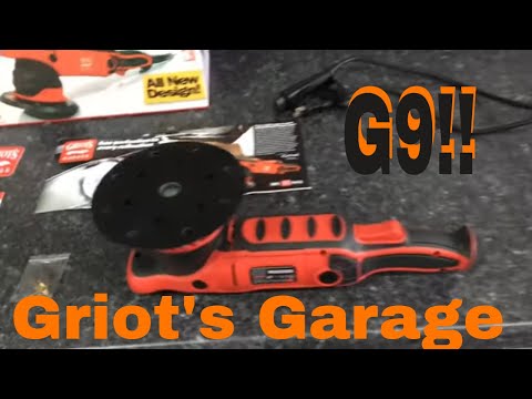 Griot's Garage NEW G9 Random Orbital Polisher!!! 1000 Watt, Quick Connect Cord, And MUCH MORE!!