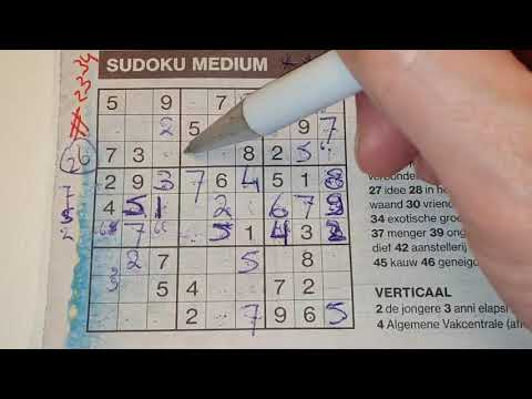 Ninth week Lockdown! (#2334) Medium Sudoku puzzle. 02-16-2021