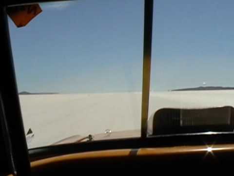 In car Chris Hanlon 170 mph Lake Gairdner XP Falcon Ute