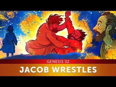 Sunday School Lesson - Jacob Wrestles with God - Genesis 32 - Bible Teaching Stories for VBS