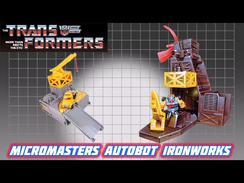 STILL Playing with TOYS? TRANSFORMERS G1 Micromasters Ironworks 4K video review. #transformers