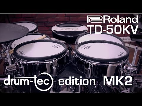 Roland TD-50 KV electronic drumkit drum-tec edition MK2 with extra PD-108 pad