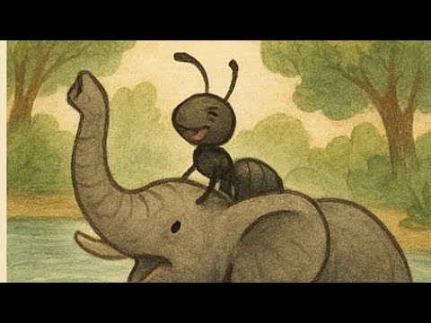 ആനയും ഉറുമ്പും കുട്ടി കഥ | Short story telling|story|short stories