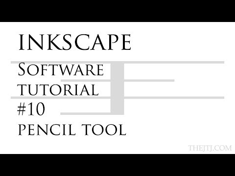 Inkscape Software Tutorial #10 Pencil Tool