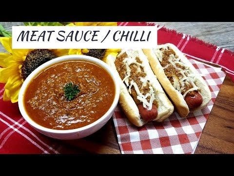 Meat Sauce for Hot Dogs- Chilli Sauce - Episode 831