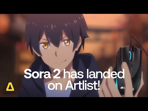 Sora 2 ist auf Artlist gelandet!