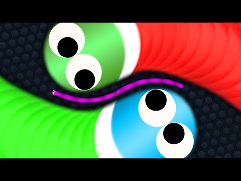 Slither.io Pro Tiny Snake Destroy Giant Snakes - Epic Slitherio Gameplay