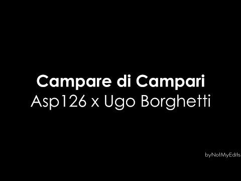 Campare di Campari - Asp126 x Ugo Borghetti • Testo