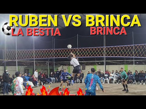 QUE PARTIDAZO RUBEN LA BESTIA VS BRINCA BRINCA LOS MEJORES DEL ECUAVOLEY FINAL EPICO