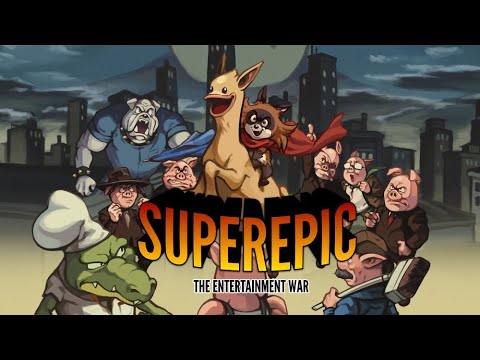 SuperEpic: The Entertainment War Gameplay (Nintendo Switch)