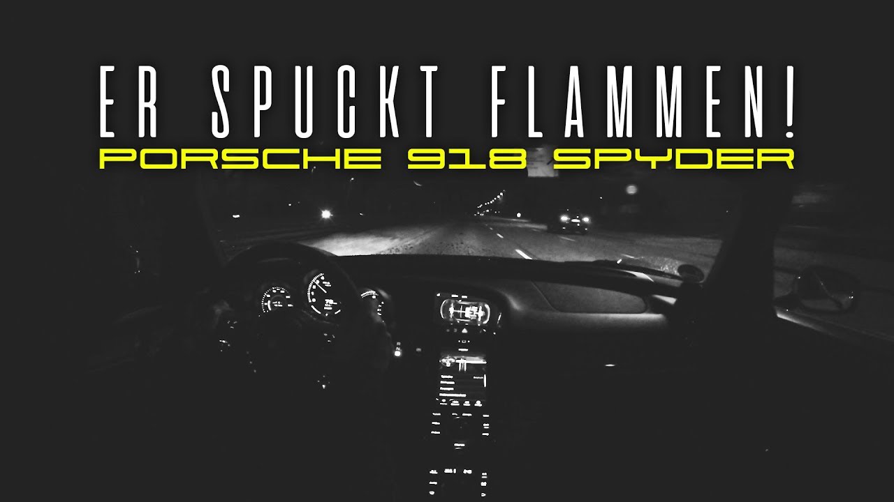 JP Performance - Er spuckt Flammen! | Porsche 918 Spyder
