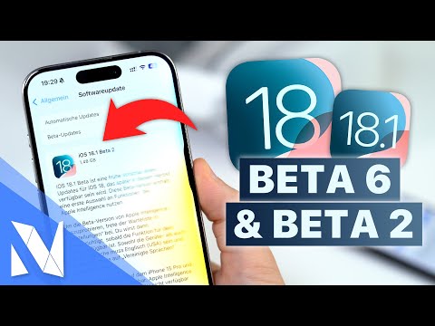 iOS 18.1 Beta 2 & iOS 18 Beta 6 - Was ist neu? (Apple Intelligence & mehr!) | Nils-Hendrik Welk