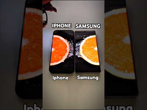 Iphone Vs Samsung Display 📱