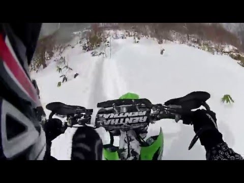 KX450F Timbersled SX120 // First Ride