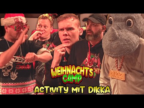 Weihnachtscamp mit Knossi & Sido! 🎅 - Activity mit DIKKA! 😂