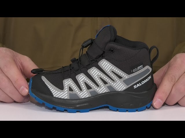 Vídeo relacionado con SALOMON XA Pro V8 Waterproof Zapatillas de Senderismo, Niños & Teens