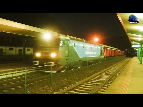 LE5100KW 40-1081-1 & Marfar Constantin Grup Feright Train in Gara Sinaia Station - 24 October 2019