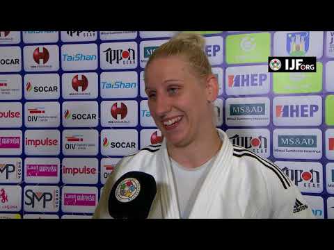 Anamari VELENSEK (SLO) Gold medal Judo GP Zagreb 18
